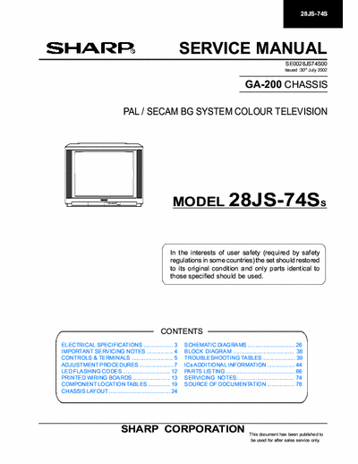 Sharp  service manual full rar.(pdf.)